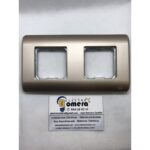 PLACA 2 ELEMENTOS ANCHOS CON BASTIDOR Y GARRAS DORADO BJC SOL TEIDE