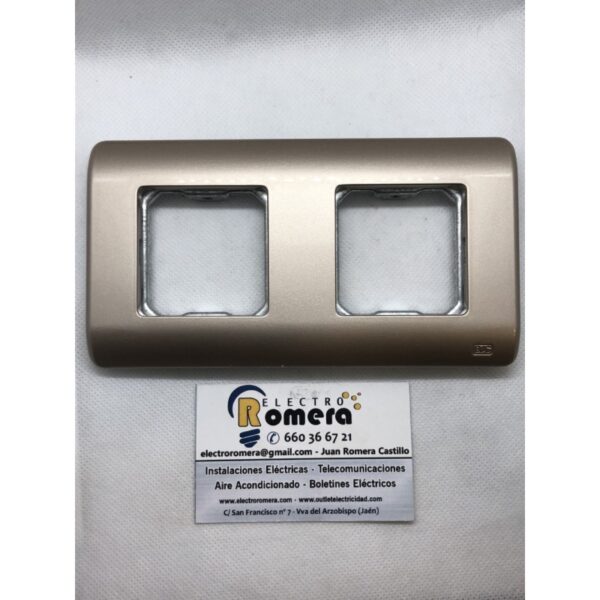 PLACA 2 ELEMENTOS ANCHOS CON BASTIDOR Y GARRAS DORADO BJC SOL TEIDE 1 PLACA 2 ELEMENTOS ANCHOS CON BASTIDOR Y GARRAS DORADO BJC SOL TEIDE