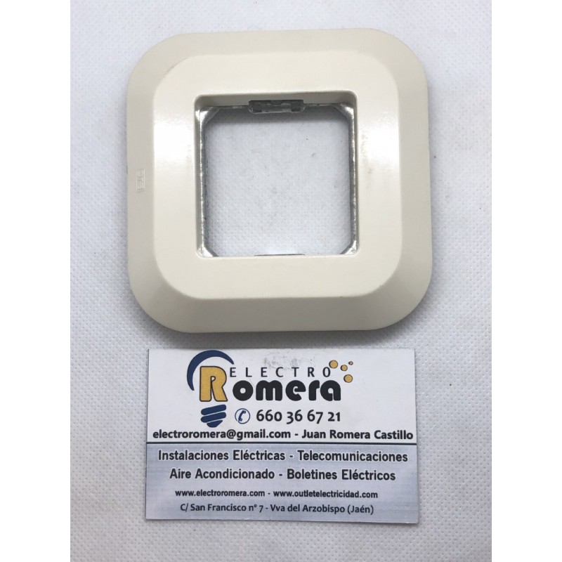 PLACA CON BASTIDOR 1 MODULO ESTRECHO BJC TEIDE 15310