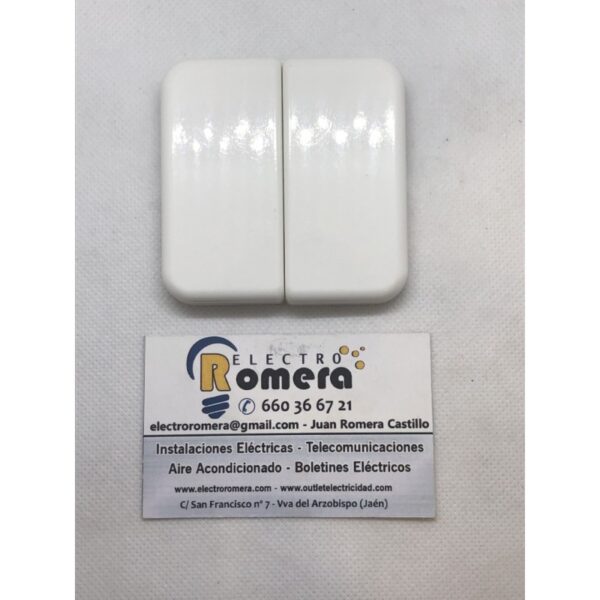 DOBLE TECLA BLANCA 10709-B  BJC IBIZA