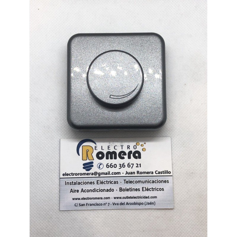 PLACA CON BOTÓN REGULADOR 10738-GF IBIZA MAR GRAF