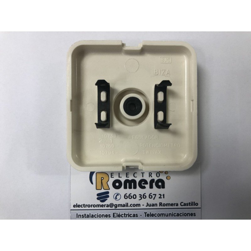 PLACA CON BOTÓN REGULADOR 10738-A IBIZA MAR 3 PLACA CON BOTÓN REGULADOR 10738-A IBIZA MAR