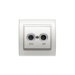 TAPA TOMA R-TV/SAT 22320-PE PERLA