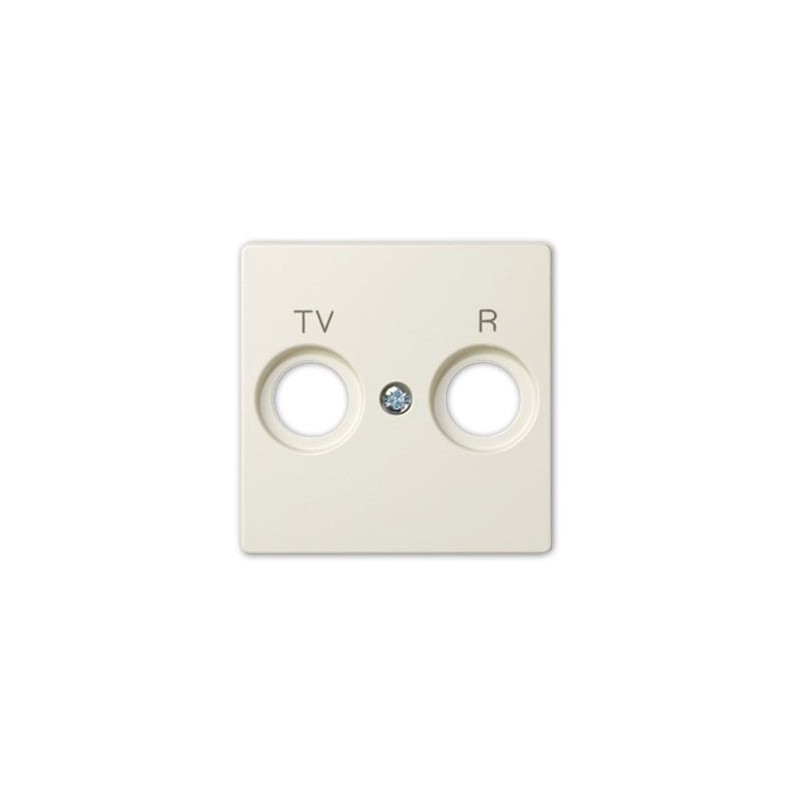 Tapa television radio Simon 82053-31 serie 82 marfil