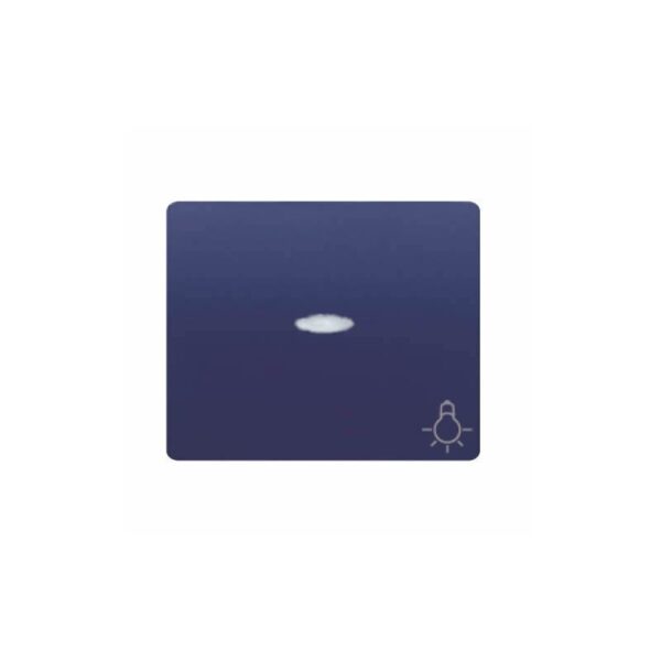 Tecla pulsador bombilla luminoso AZUL MING BJC IRIS 18717-AML