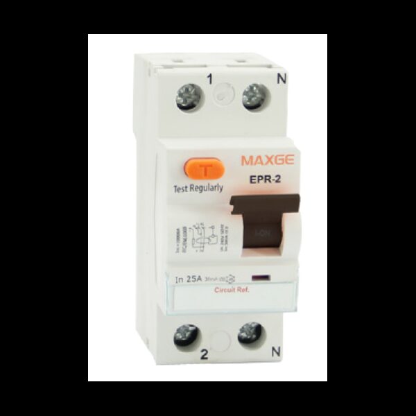 Interruptor diferencial MAXGE EPR 2P. 40A. 30mA