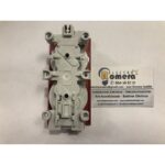 BASE DOBLE SCHUKO ROJA CIMA EMBORNAMIENTO A TORNILLO, QBT PROT Y PILOTO INDICADOR SIMON CONNECT CIMA