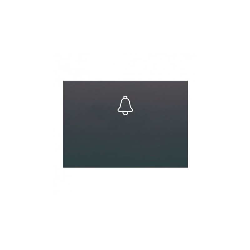 TECLA PULSADOR TIMBRE GRIS LAVA BJC 21716 GL