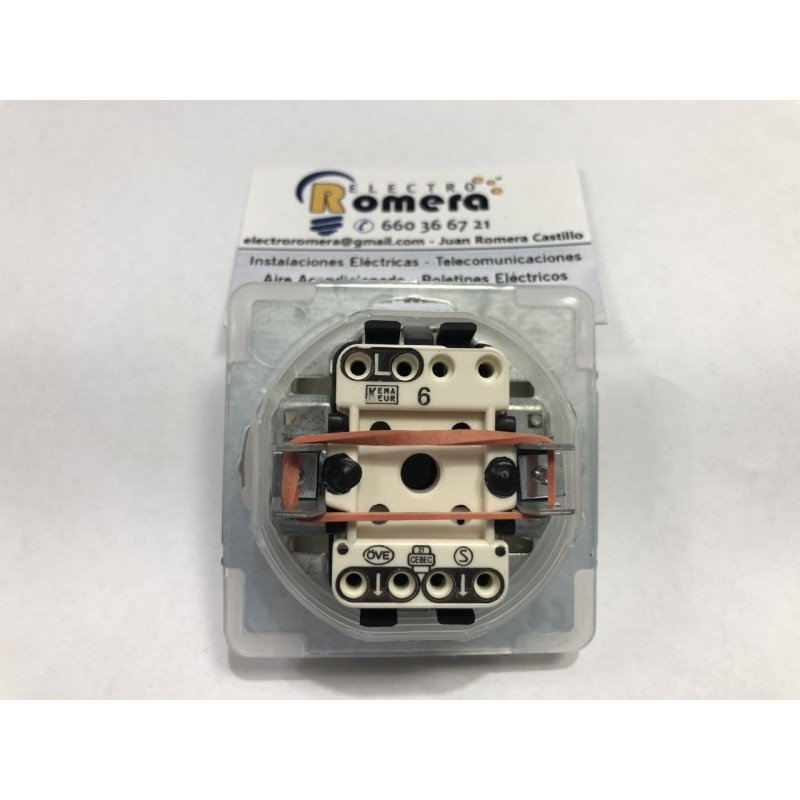 CONMUTADOR IP44 10A 250V ESTANCO PARA EMPOTRAR NIESSEN