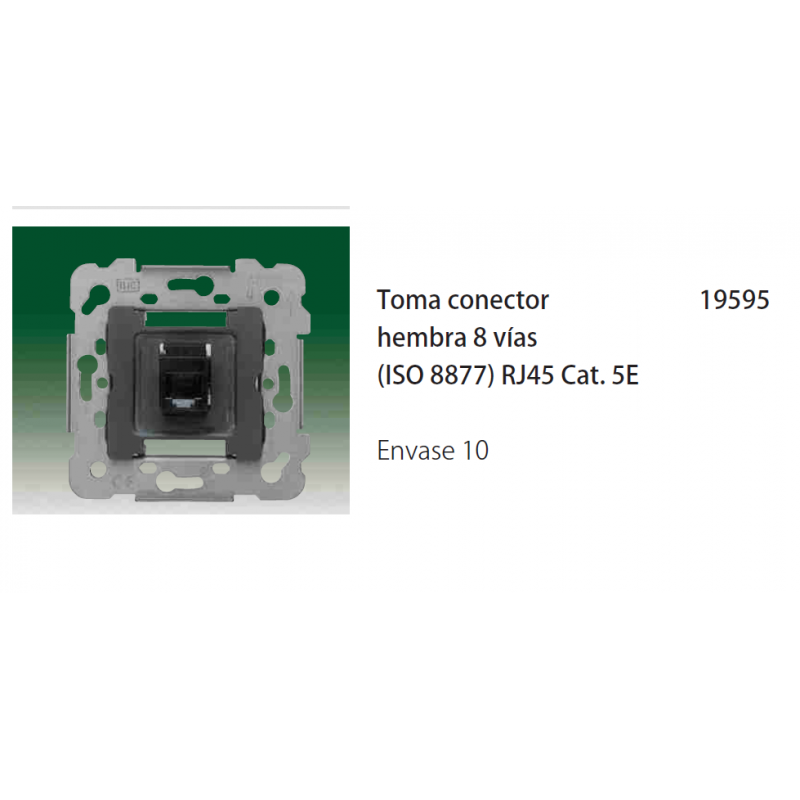 BASE RJ 45 CAT 5 18595