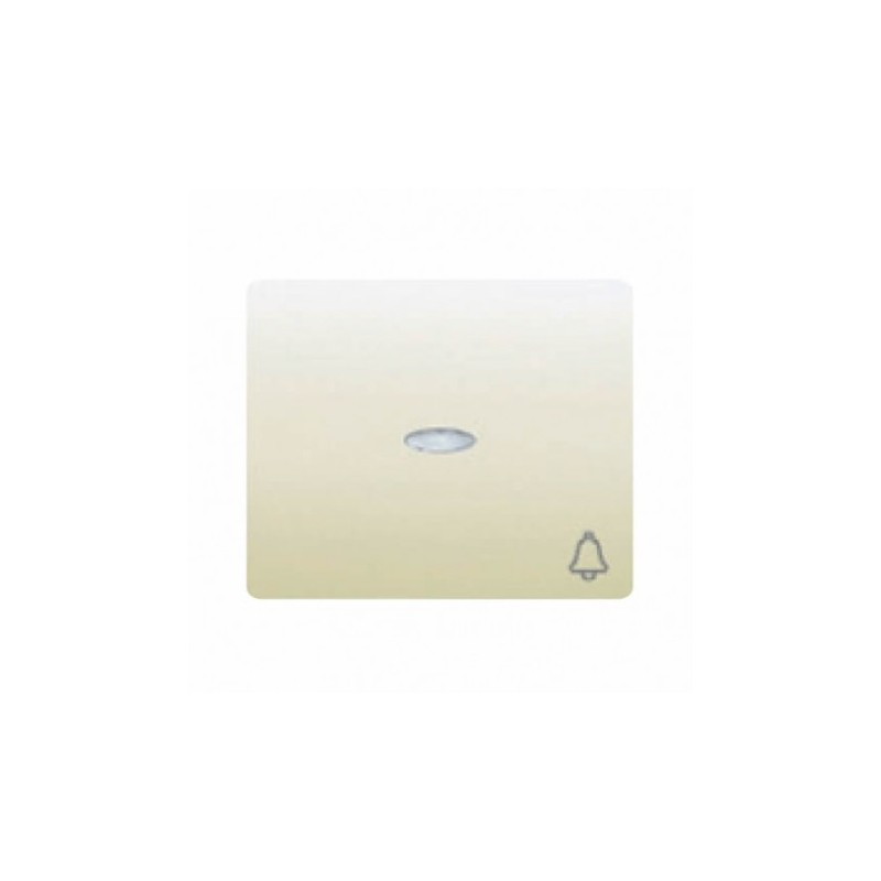 Tecla Pulsador Campana Luminoso Beige Bjc Iris 18716-al