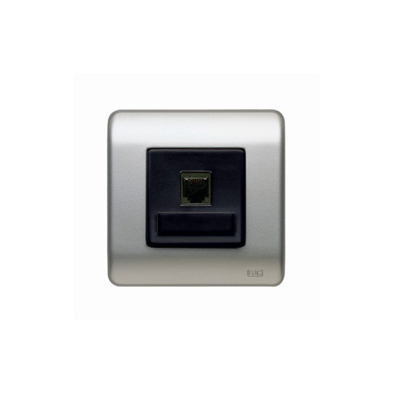 Toma de datos RJ45 ancha CAOBA BJC 17095-M