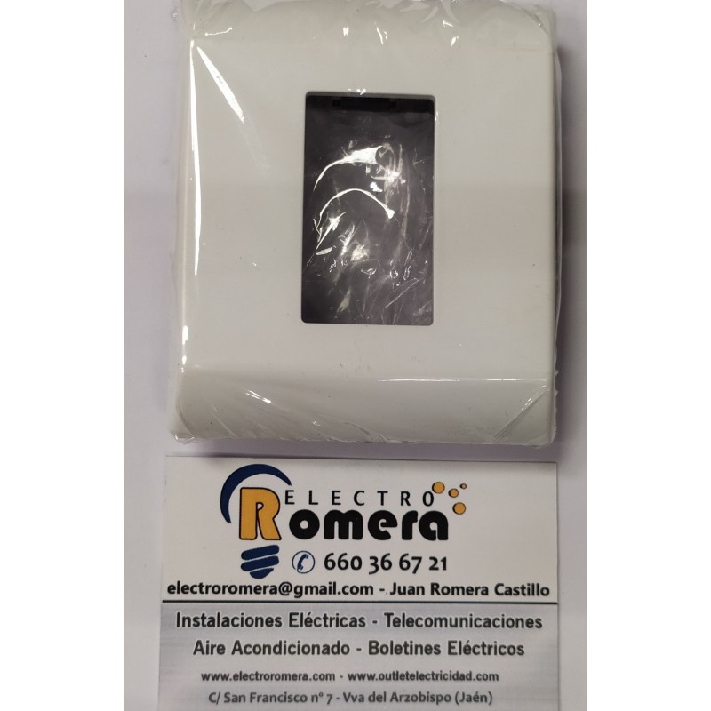 PLACA 1 ELEMENTO EUROPOLI BLANCA 3070 N-B