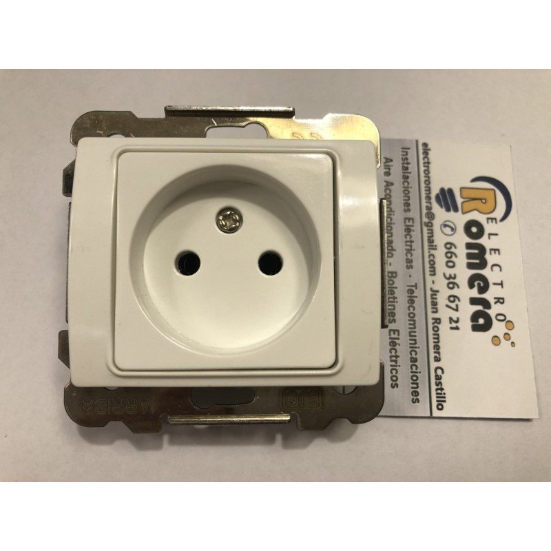 TAPA BASE ENCHUFE BIPOLAR