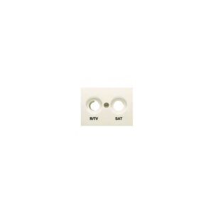 Tapa toma de R/TV-SAT BEIGE BJC Coral 21320-A