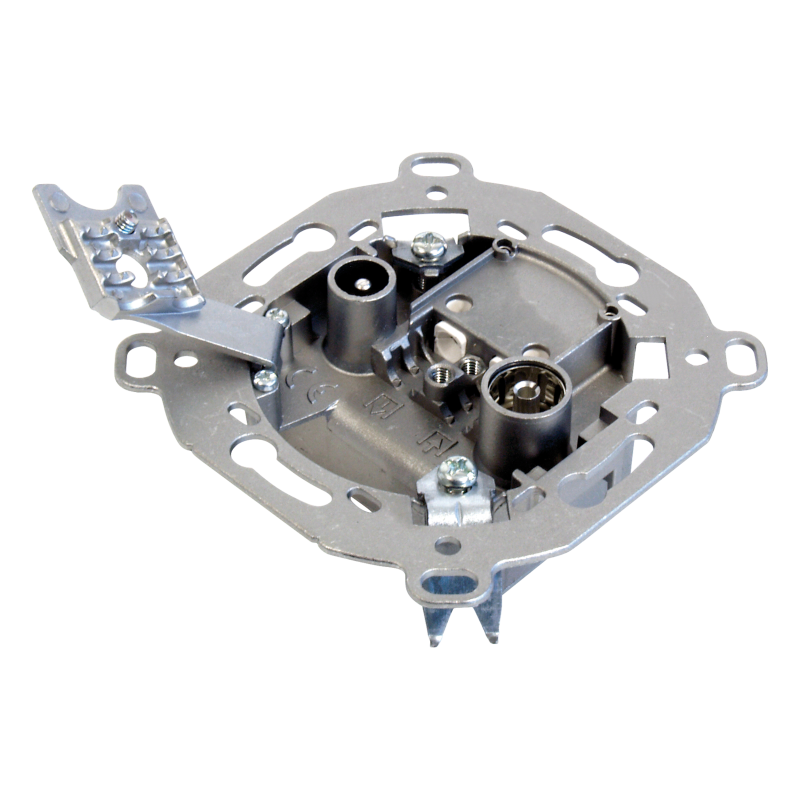 Toma televes intermedia separadora  2 conectores: FM/TV-SAT 5228