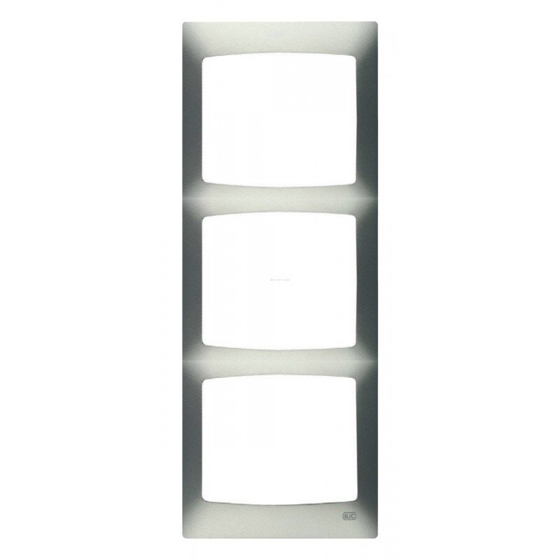 PLACA 3 ELEM.VERTICAL .S.CORAL GR.SOMBRA 21103-GS