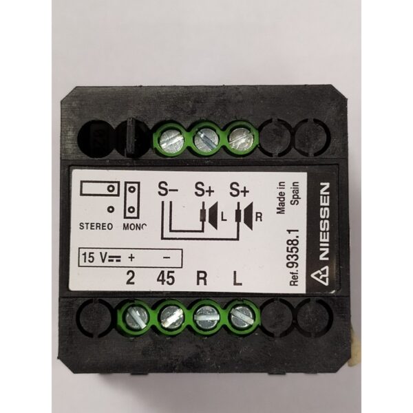 MANDO  ESTEREO 1 CANAL 2 * 1,5 W, 16 OHM, 15 VCC