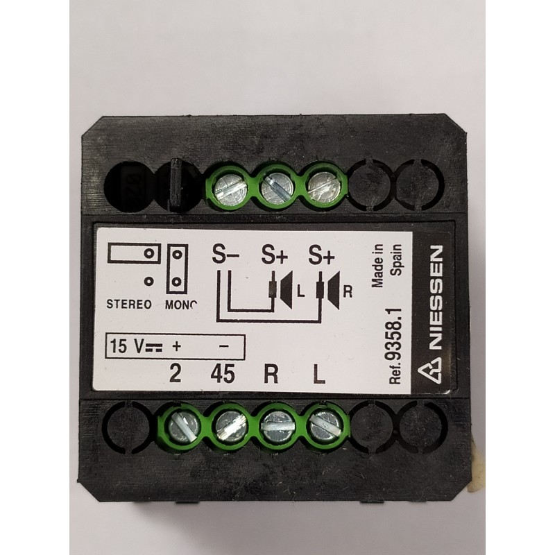 MANDO  ESTEREO 1 CANAL 2 * 1,5 W, 16 OHM, 15 VCC