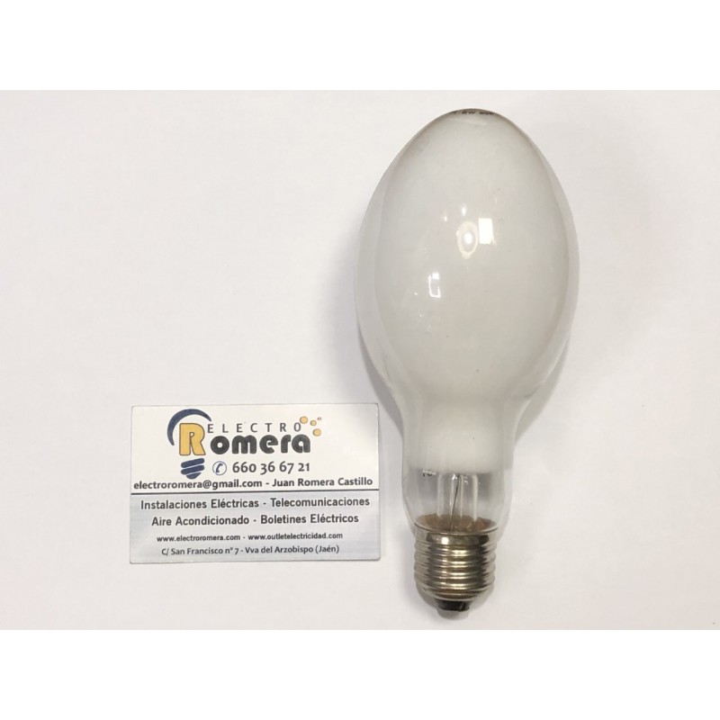 BOMBILLA SYLVANIA VAPOR MERCURIO 80W HSL BW E27