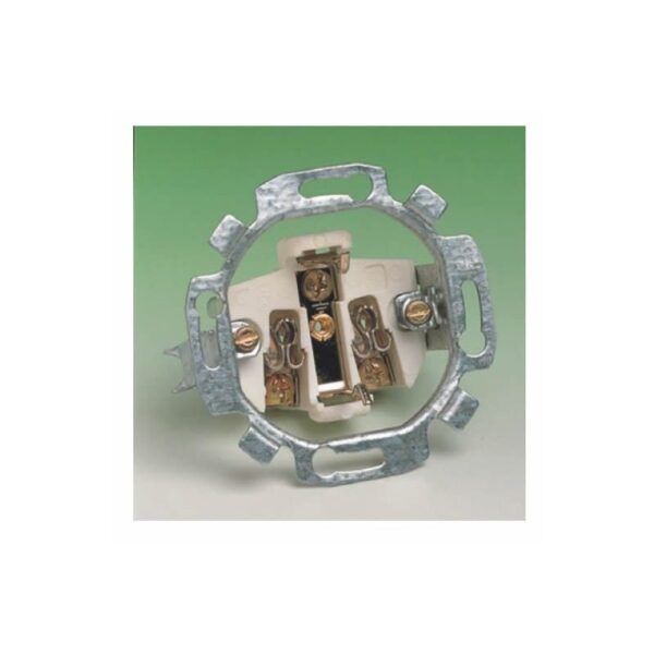 Base de enchufe 2P+TT lateral BJC Ibiza 10523 1 Base de enchufe 2P+TT lateral BJC Ibiza 10523