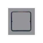 EMBELLECEDOR PLACA 1 ELEMENTO NEGRO CARBON BJC SOL TEIDE 16100-NC