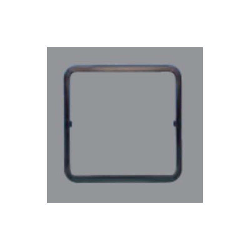 EMBELLECEDOR PLACA 1 ELEMENTO NEGRO CARBON BJC SOL TEIDE 16100-NC