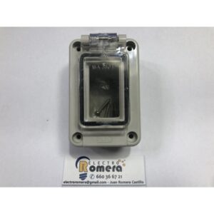 TAPA TRANSPARENTE ARTICULADA PARA CAJA 1 ELEMENTO METROPOLI BJC MARINER