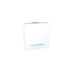 Pulsador con piloto Eunea Unica U3.206.18N