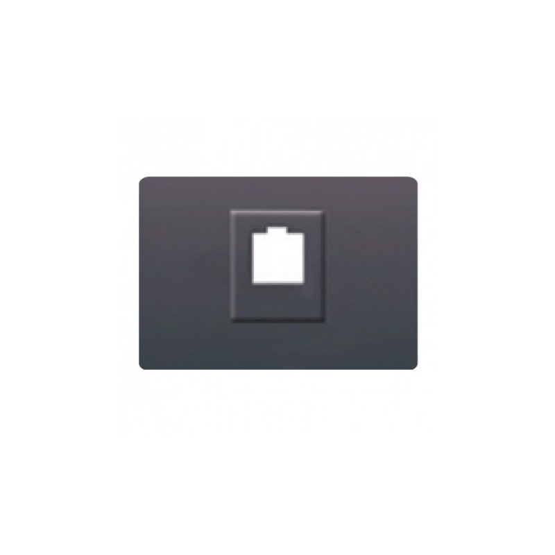 Tapa Toma Rj11 O Rj45 Gris Lava Bjc Coral 21795-gl