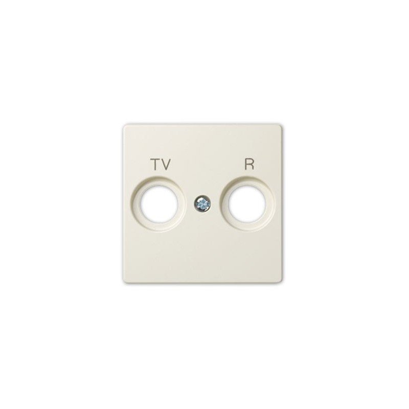 Tapa television radio Simon 82053-31 serie 82 marfil