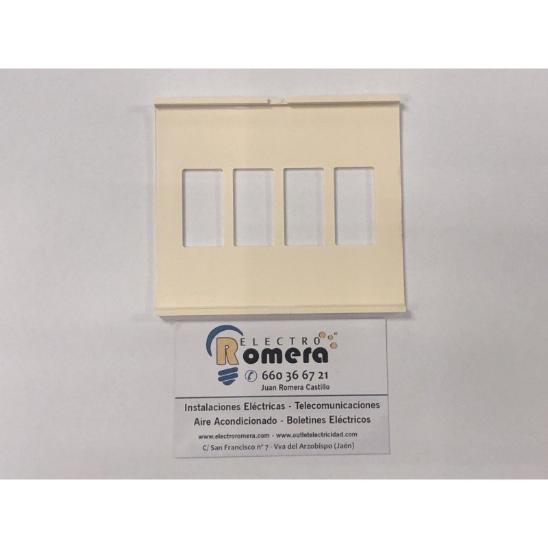 MARCO 4 ELEMENTOS MARFIL PLASTIMETAL 3 MARCO 4 ELEMENTOS MARFIL PLASTIMETAL