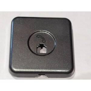 PLACA TOMA TELEFONO (4 CTOS 6 CTOS)  GRAFITO 10781-GF