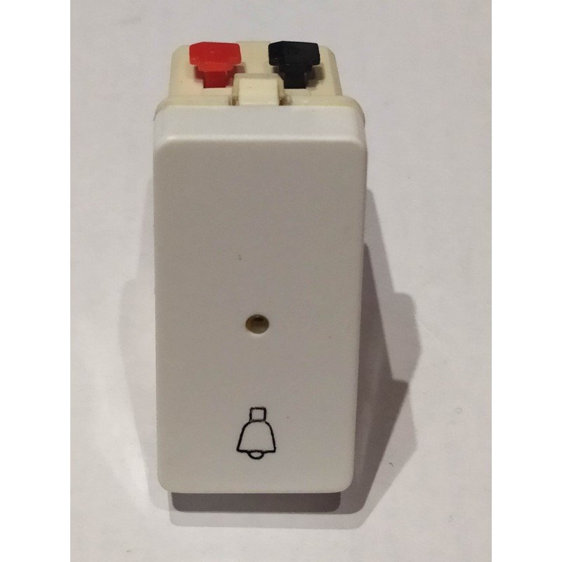 PULSADOR TIMBRE ESTRECHO CON SEÑALIZADOR