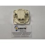 DOBLE INTERRUPTOR BLANCO BJC IBIZA 10009 CON SU TECLA