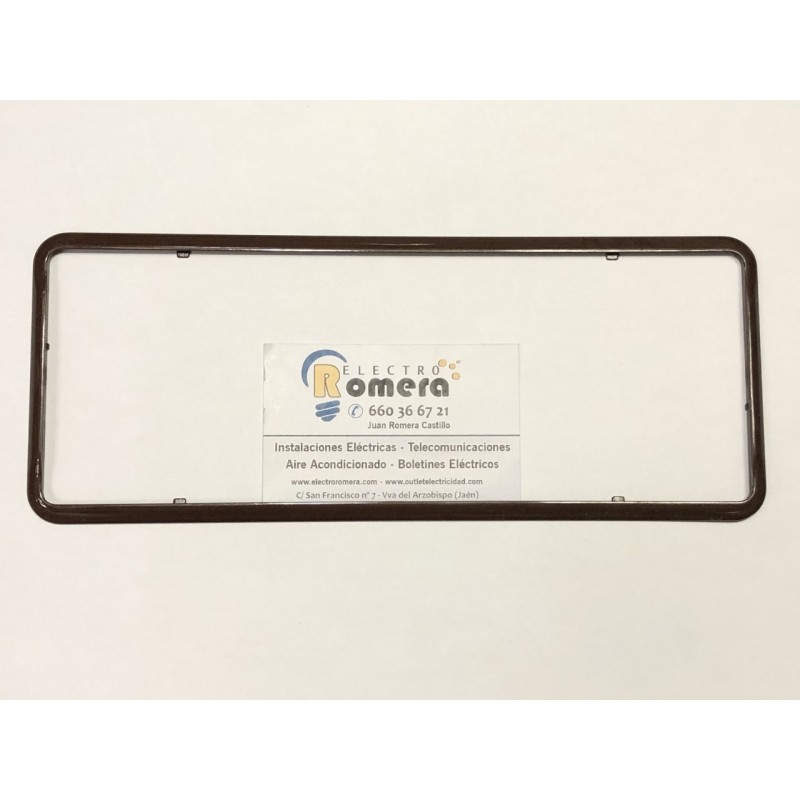 EMBELLECEDOR PLACA 3 ELEMENTOS ANCHO MARRON CAFE BJC SOL TEIDE 16102-MC