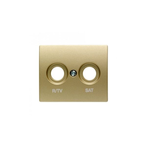 TAPA TOMA R/TV-SAT DORADO ODISEA BJC IRIS 18320-OD 1 TAPA TOMA R/TV-SAT DORADO ODISEA BJC IRIS 18320-OD