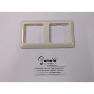 MARCO DE 2 ELEMENTOS MARFIL BERKER MODUL 2 101202