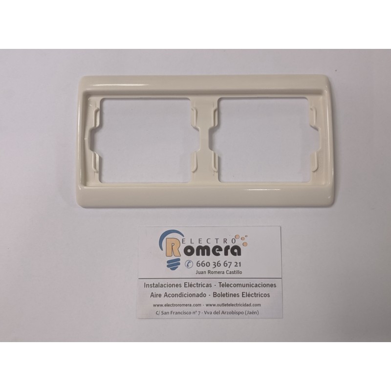MARCO DE 2 ELEMENTOS MARFIL BERKER ARSYS 13630069