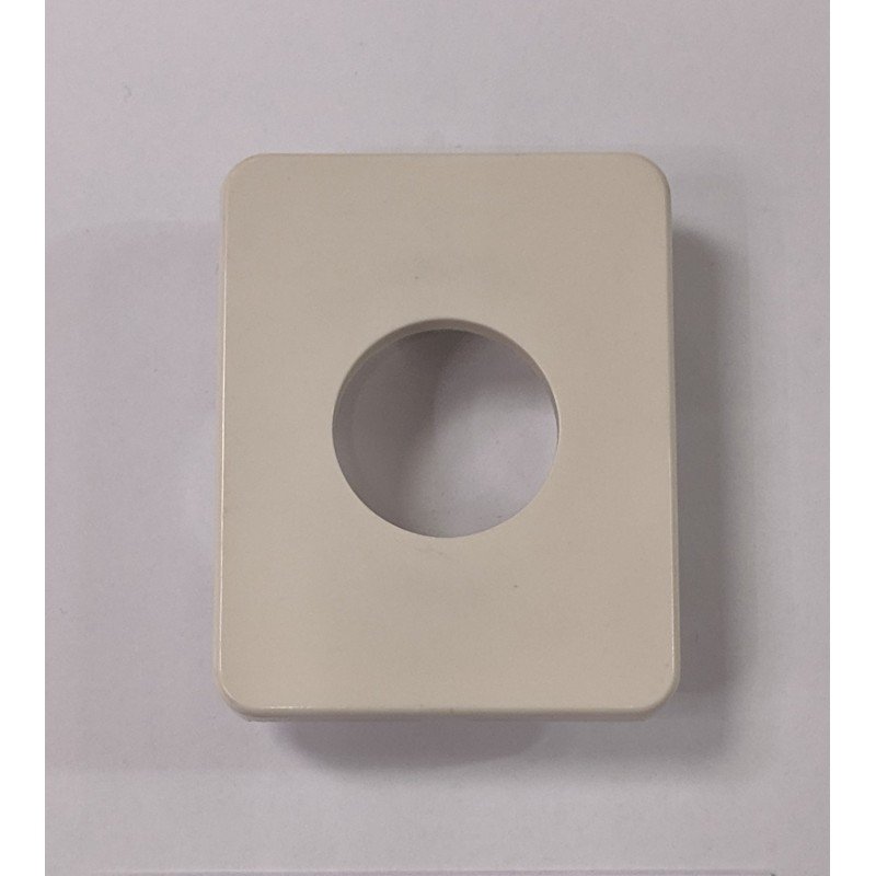 TAPA CON APERTURA CIRCULAR MARFIL BERKER MODUL MB 116502