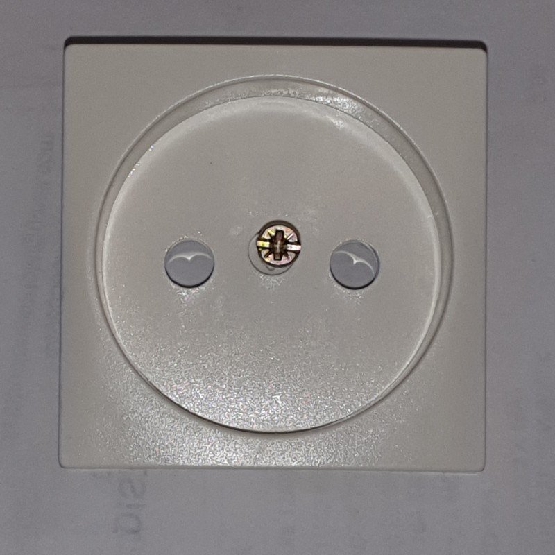 TAPA ENCHUFE BL.MARFIL 2 POLOS 40932.25