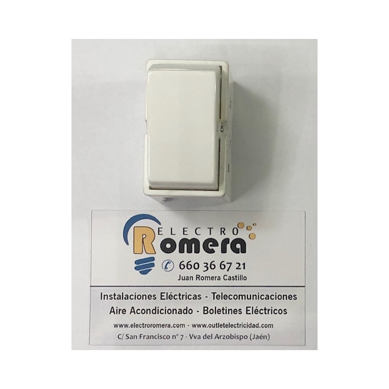 CONMUTADOR UNIPOLAR 16A 380V 3003N-B BLANCO