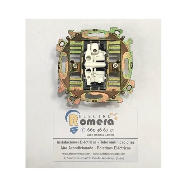 INTERRUPTOR UNIPOLAR 10A-250V PILOTO GARRAS 30101.99P SM EUNEA 30101.99P