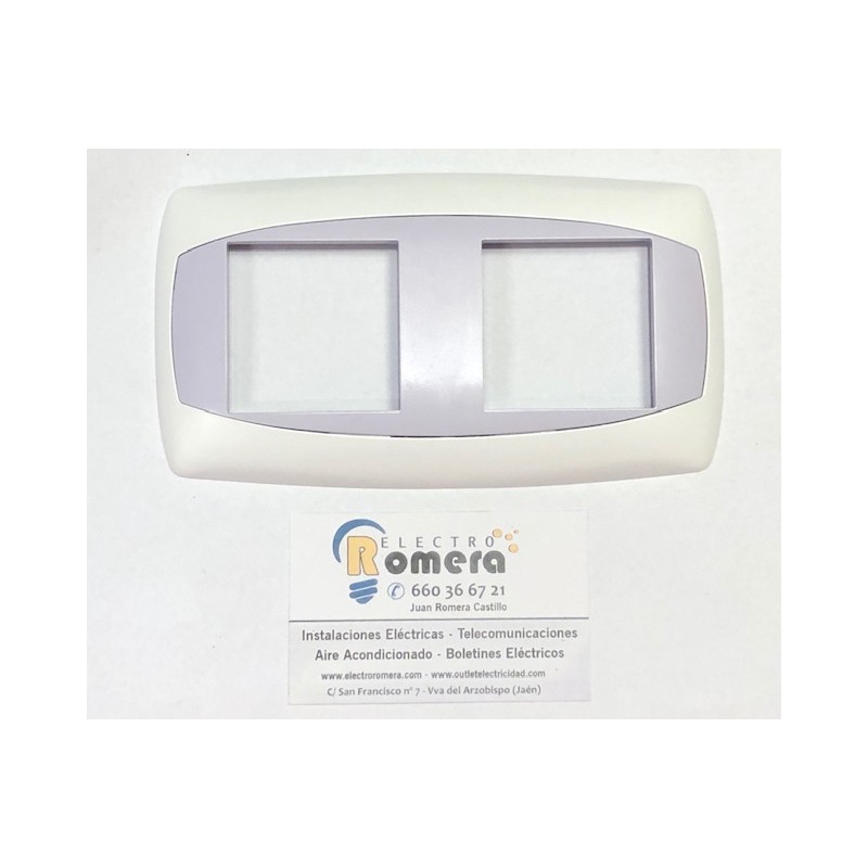 PLACA 2 ELEMENTOS POLAR/VIOLACEO EUNEA MASTER SM-100 40464.831