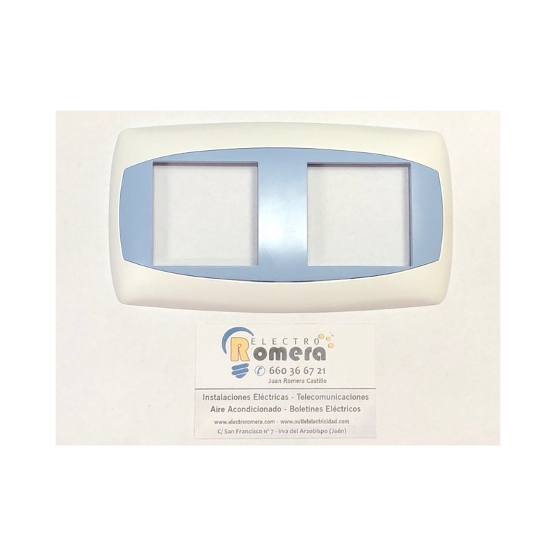 PLACA 2 ELEMENTOS POLAR/AZUL EUNEA MASTER SM-100 40464.834