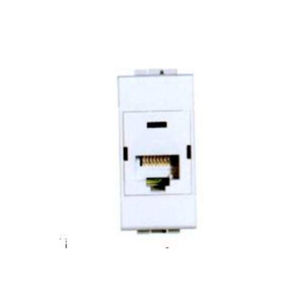 CONECTOR RJ45 CATEGORÍA 5S COLOR BLANCO N4267/5S BTICINO LIGHT 1 CONECTOR RJ45 CATEGORÍA 5S COLOR BLANCO N4267/5S BTICINO LIGHT