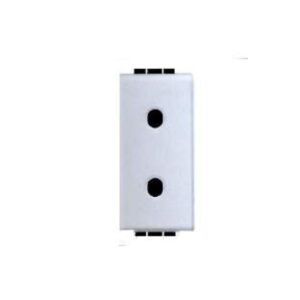 TOMA 2P 10A 250V  BITICINO LIGHT N4122 COLOR BLANCO