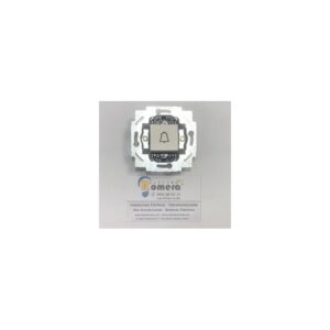PULSADOR TIMBRE 10A/250V SERIE 6000 NIESSEN BLANCO 6004