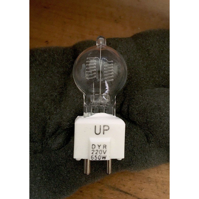 USHIO Halogena Lampara 220V-650W DYR japan gy 9.5 4 USHIO Halogena Lampara 220V-650W DYR japan gy 9.5