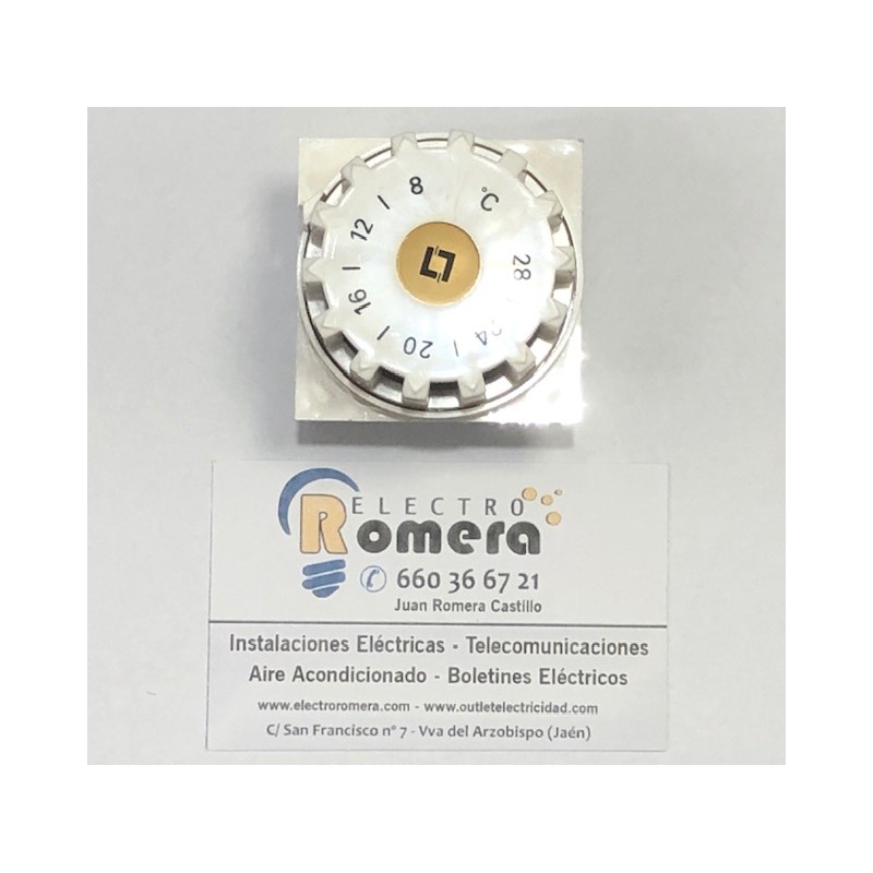 THERMOSTATO DE AMBIENTE DE EMPOTRAR 16A 250V 76072 LEGRAND MOSAIC